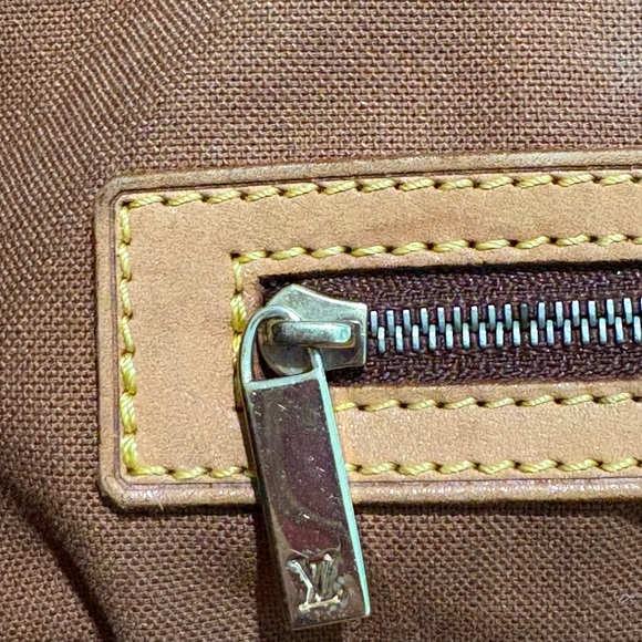 Authentic Louis Vuitton hippo mezzo monogram tote bag with certificate - Picture 12 of 14